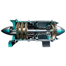 NIKOLATOY 1/3 WP-85 Jet Engine Model DIY Assembly Kit Excellent STEAM Science Education Discovery Toys Kids Children Gifts