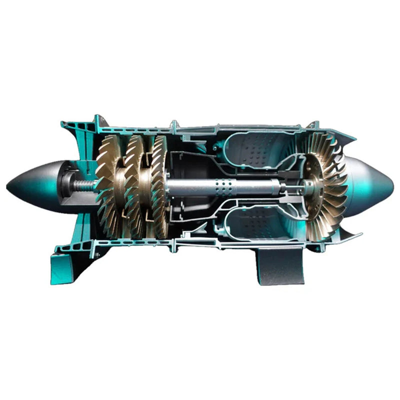 NIKOLATOY 1/3 WP-85 Jet Engine Model DIY Assembly Kit Excellent STEAM Science Education Discovery Toys Kids Children Gifts