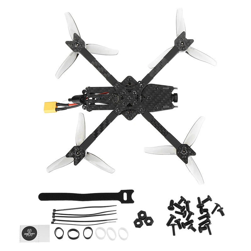 DarwinFPV Baby Ape Pro V3 142mm 3 Inch 2-3S FPV Racing RC Drone PNP 1104 4300KV Brushless Motor