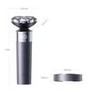 XIAOMI Mijia Electric Shaver S302 for Men With Dual-Ring Floating Blades Magnetic Head LED Digital Display Razor IPX7 Waterproof