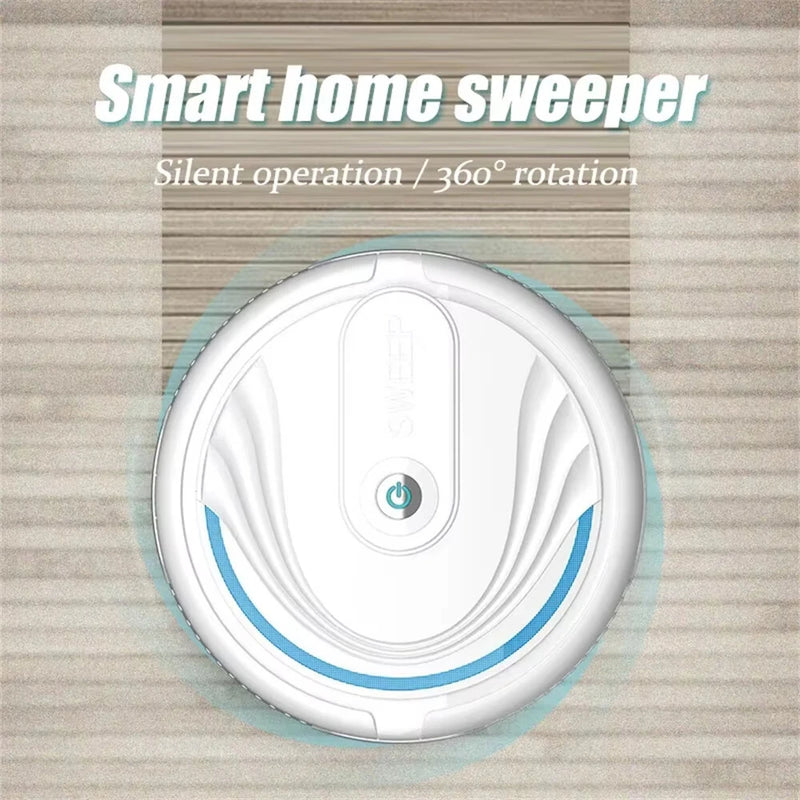 Home Automatic Floor Clraning Robot Mini Intelligent Wireless Vacuum Cleaner USB Rechargeable Wet And Dry Homesweeper