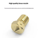 3D Printer Parts Prusa MK3S+ Extruder Nozzle Heating Kit High Temperature Resistance All-Metal Throat Brass Nozzle CNC Heating Block