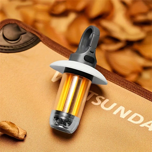 IPRee Rechargeable LED Portable Light Super Bright Flashlight Camping Light Work Light 5 Lighting Modes Waterproof Outdoor Light