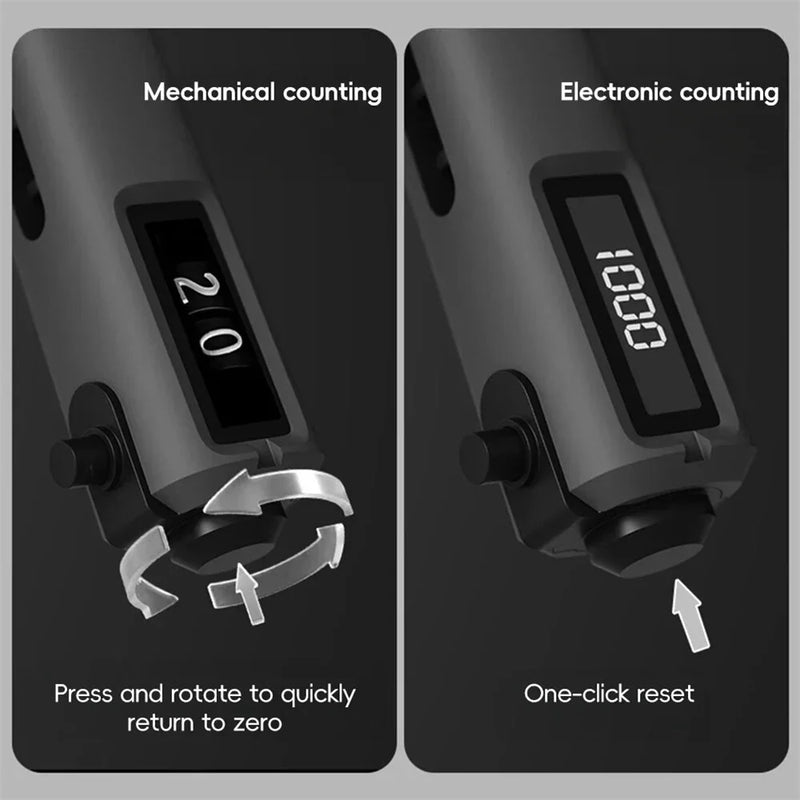 KALOAD 5-60KG Counting Hand Grip Strengthener Adjustable Resistance Finger Strength Trainer Portable Wrist Exercise Equipment
