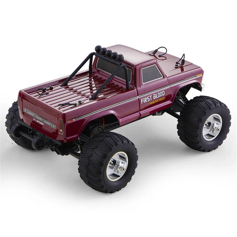 FMS for Ford F100 RTR 1/10 2.4G RWD 30km/h RC Car Monster Truck Off-Road Full Proportional Vehicles Models Toys