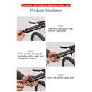 KONG Bike Lock Hidden Steel Cable Lock 59cm Portable Helmet Lock Key Lock Anti-theft Lock Bike Mountain Bike Road Bike Riding Accessories