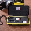 Multi-grid Waterproof Memory Card Case Micro SD Card Holder 12SD+12TF Protector Storage Box