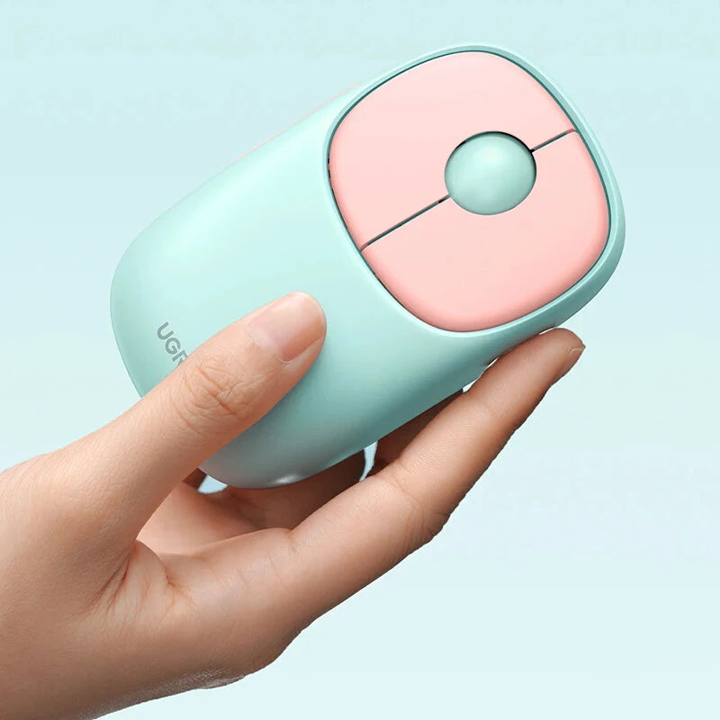 UGREEN MU102 Wireless bluetooth Mouse 4000DPI Rechargeable Dual Mode Silent Buttons Mice for PC Laptop Computer