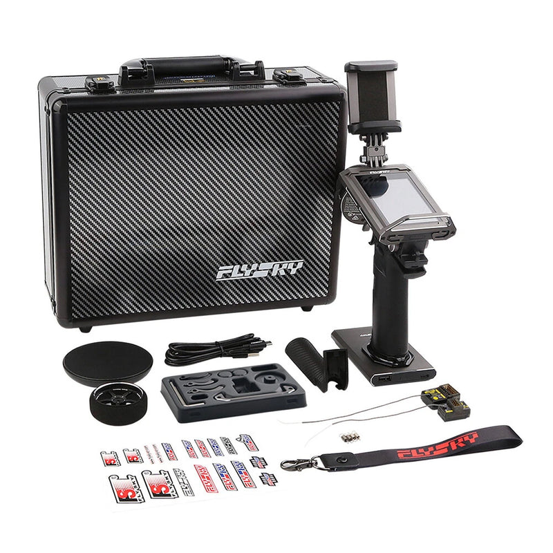 Flysky Noble NB4 Pro+ 2.4GHz AFHDS 3 18CH Radio Transmitter HVGA 3.5inch 320*480 LCD Touch Screen w/ FGR8B & FGR4B Receiver