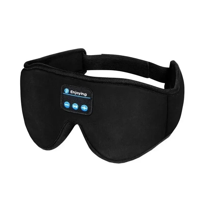 KALOAD 3D Contoured Cup Design Eye Yoga Mask Music Play Comfortable Sleeping Headphones with Built-in HD Speaker Mask For Quick Sleep