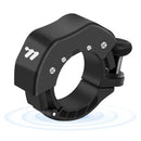 WEST BIKING 85 dB Mini Bicycle Bell Ring Fits 22.2-31.8mm Handlebars Clear Ringtone Aluminum Alloy Invisible Bell for MTB Cycling Safety