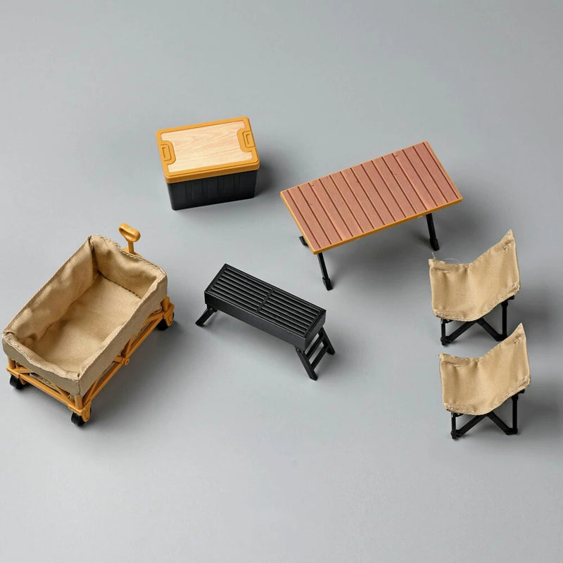 MN-85K Model 1/12 Simulation Outdoor Off-road Camping Equipment Radio-controlled RC Car Mood Collection Accessories Toy Decoration Parts