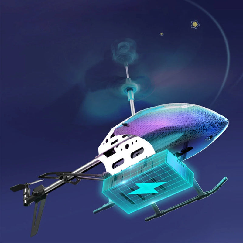 DWi H8 Colorful Light Fixed Height 2.4G Intelligent One Key Takeoff And Landing Alloy Anti Drop Aircraft Remote Control Helicopter