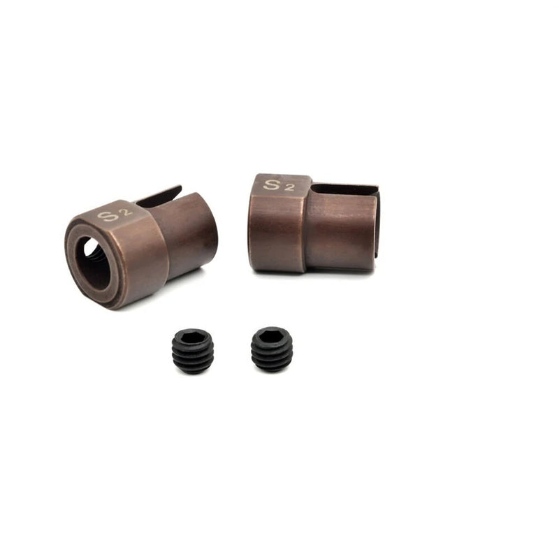 2PCS ZD Racing DBX-07 1/7 Upgraded S2 Alloy Steel Drive Gear Cup 8656 Desert Monster Vehicles Model Spare Parts