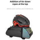 XANES 4L Bicycle Pannier Bag Multi-Purpose Wear-resistant Bike Rear Rack Bag Night Reflective Cycling Camel Bag for MTB