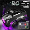 JJRC Q197 RTR 1/64 2.4G 4WD Drift RC Car Mini Race LED Light Radio Control High-Speed Motor Full Proportional On-Road Racing Vehicle Model Boys Gifts Desktop Micro Toys