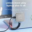 Blueendless Magnetic M.2 2230 2242 NVMe SSD Enclosure with Cooling Fan 100W PD Charging Type-C NVMe PCIE SSD Case