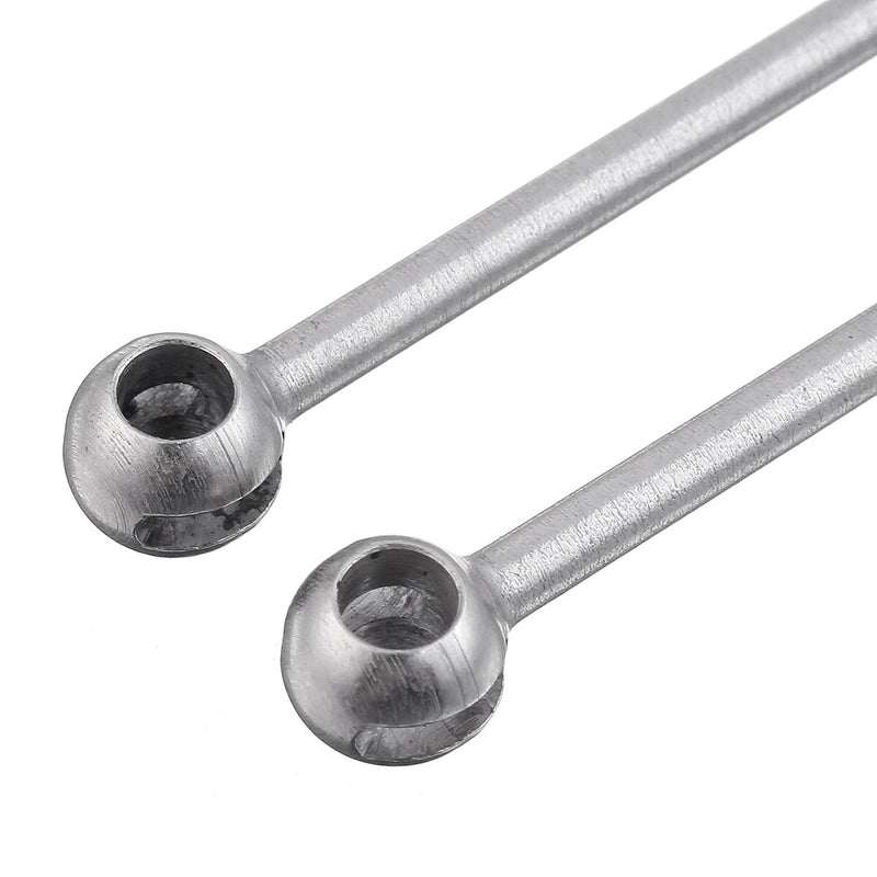 2PCS WLtoys 144001 144010 1/14 RC Car Spare Metal Universal Drive Shaft 1282 Vehicles Model Parts