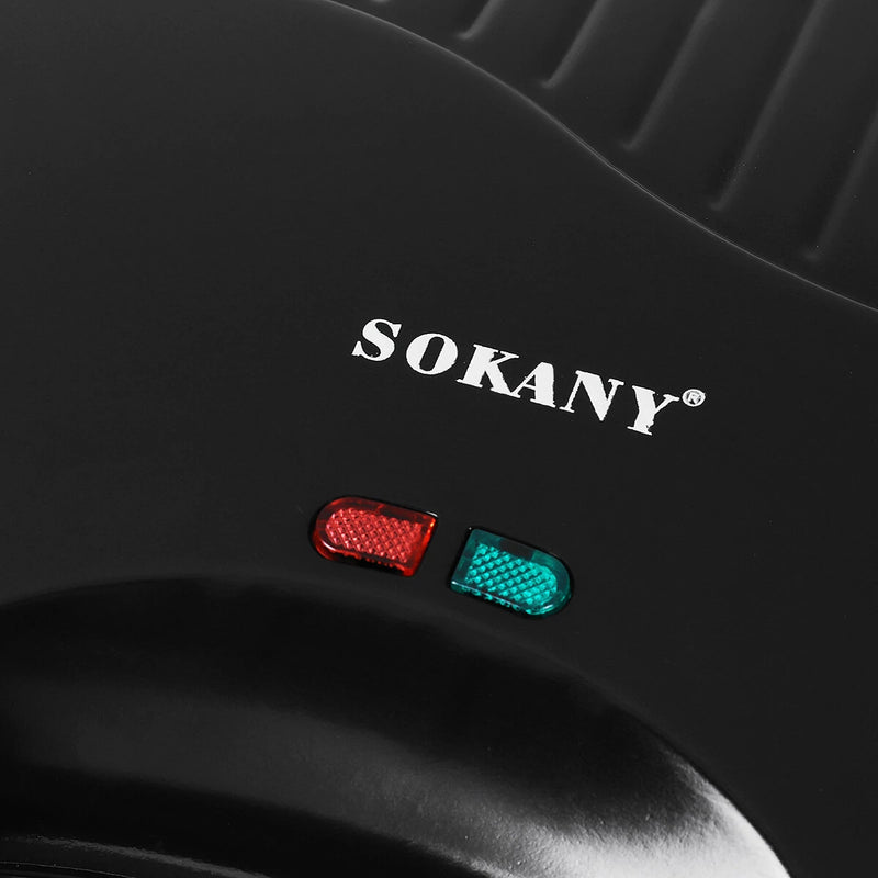 SOKANY 805 750W Mini Electric Walnut Cake Maker Automatic Nut Waffle Bread Machine Sandwich Iron Toaster Baking Breakfast Pan Oven