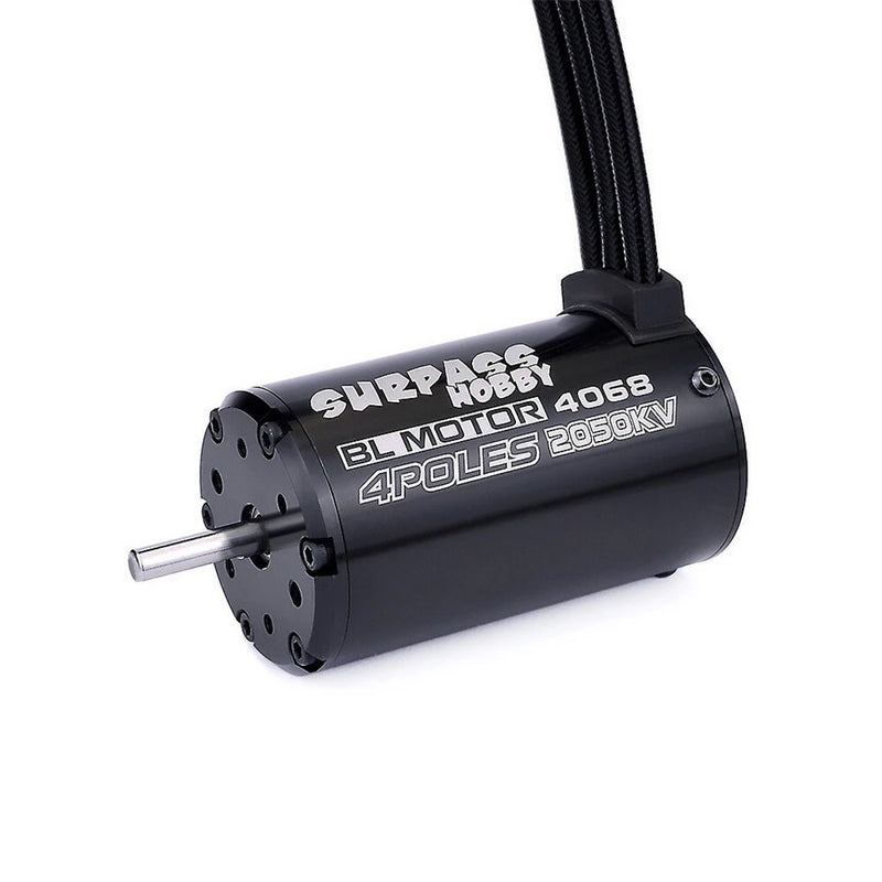 Surpass Hobby 4068 Brushless Waterproof Sensorless Motor 2050KV 120A ESC For 1/8 Cars RC Car Parts