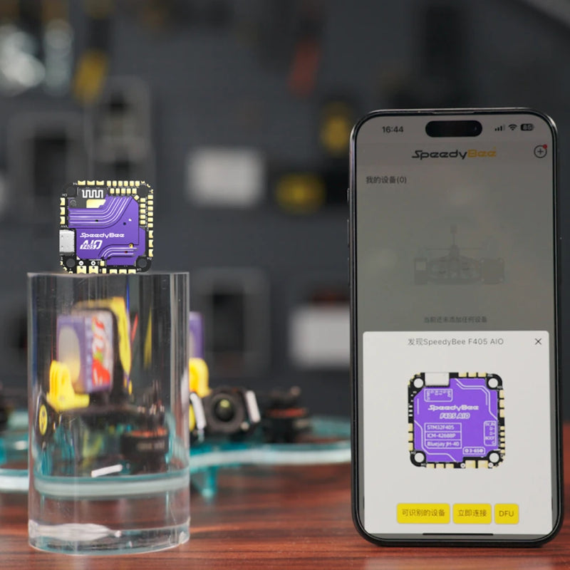 25.5*25.5mm SpeedyBee F405 AIO 40A Flight Controller with 5V 9V BEC Output 40A BL_S 3-6S ESC for RC FPV Racing Drones Support Betaflight Inavflight