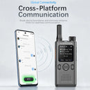 2Pcs Baofeng AT1 POC Radio Create Groups Freely Global 4G/5G Network Walkie Talkie Unlimited Distance Portable ALERVITES Ham Radio