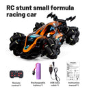 JJRC Q239 RTR 1/40 2.4G 2WD Mini RC Car Formula Racing Stunt Remote Control Drift LED Light 360 Rotation Desktop Portable Vehicles Models Toys