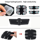 Bominfit EMS Smart Abdominal Muscle Stimulator 6 Modes EMS Training Arm Hip Exercise Belt for Home Gym Office Fitness