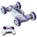 S-002 2.4G 4WD Stunt RC Car Watch Gesture Sensor Induction Deformation LED Light 360 Rotation Twist Drift Radio Remote Control Climbing Vehicle Model Children Kids Electronic Toys