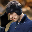 Winter Skiing Earmuffs Men Outdoor Sports Riding Windproof Double Layer Warm Headwear Earmuffs Ear Warmers Hair Band