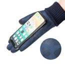 TENGOO Touch Screen Electric Heated Gloves Windproof Hand Warmer USB Rechargeable Heating Thermal Gloves 2 Finger Heated Gloves for Women Men