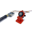 EWRF AIO VTX Camera TX5823 5.8Ghz 40CH 600mW FPV Transmitter + 700TVL 2.8mm CMOS 120 Wide Angle Camera Support 2-3S Battery For RC Drone