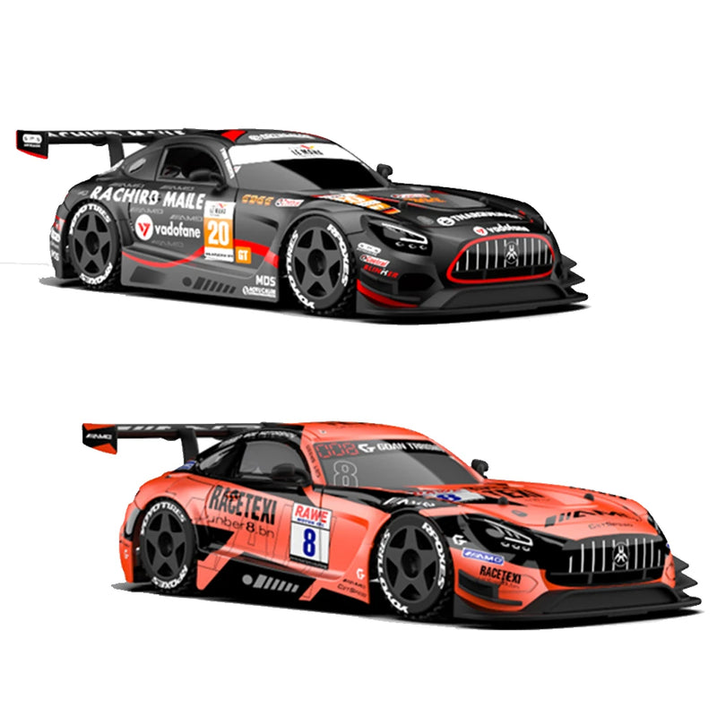 KAMTOM KM2401 RTR 1/24 2.4G 2WD Drift RC Car ESP Gyro Optional Camera Mini Race LED Light High Speed Racing On-Road Electric Remote Radio Control Vehicles Model RTR Child Toys Boys Kids Gifts