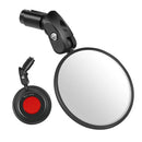 WEST BIKING Round Bicycle Rearview Mirror 360Rotatable Convex Safety Cycling Motorcycle MTB Bike Rearview Mirror