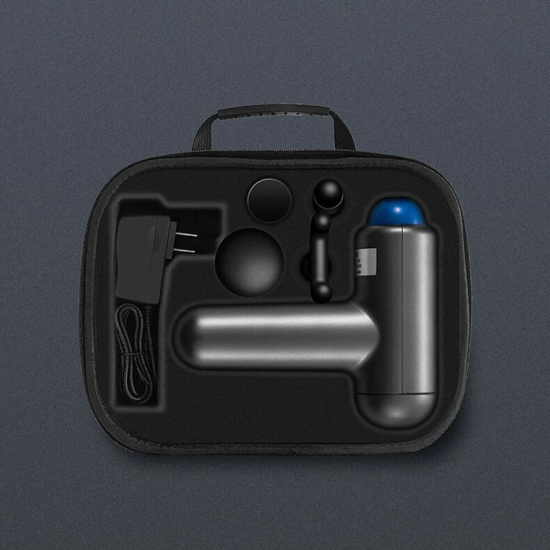 J03 32 Gear LCD Touch Screen 24W Power Intelligent Chip USB Rechargeable Relax Body Sport Mini Muscle Massager Machine