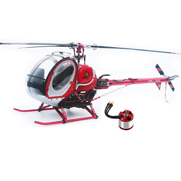 JCZK 300C PRO 470L DFC 6CH Schweizer Scale RC Helicopter KIT + Motor