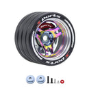 Universal Remote Control Full Metal Handwheel Steering Wheel for FUTABA 4PX SANWA MT4 Flysky NB4 WFLY X9 Transmitter