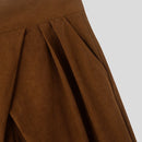 INCERUN Mens Ruched Crossover Design Pant Fashion Solid Color High Waist Casual Long Trousers for Male