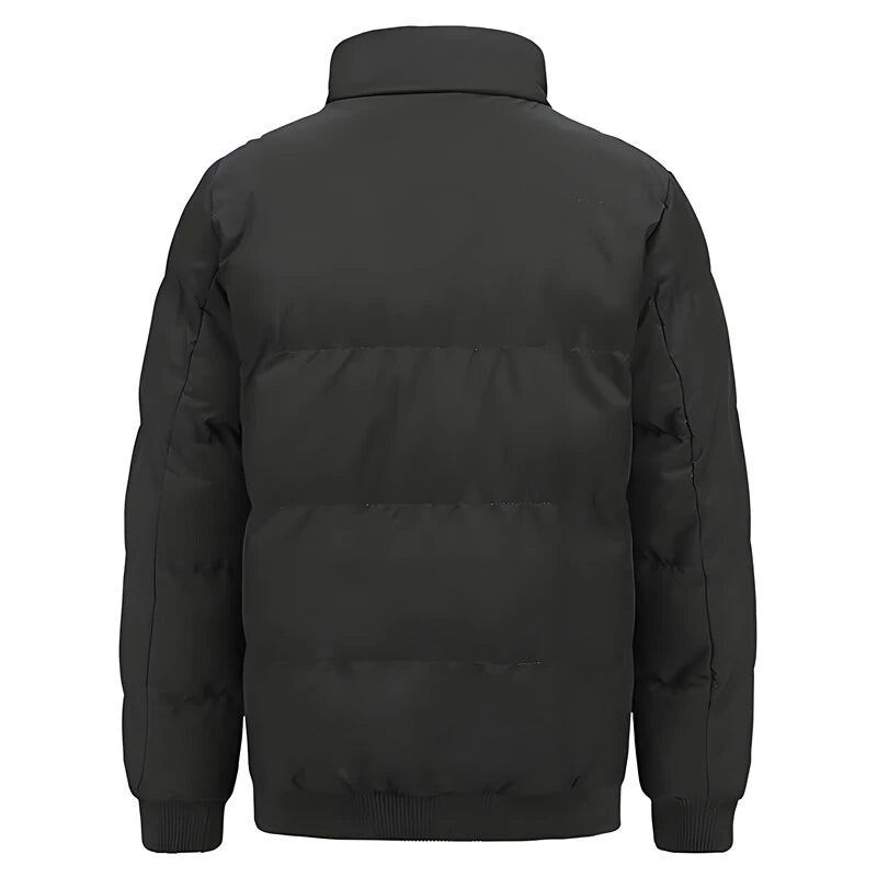 TENGOO HJ-07A Heating Jacket 7 Heated Areas Coat Jacket Three-speed Temperature Control Heated Windbreaker Thermal High Neck Coat for Winter Outdoor Sport