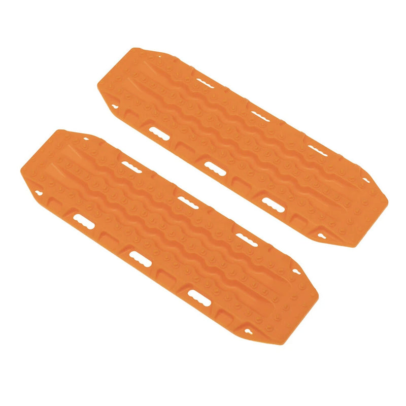 2PCS Upgraded Escape Board Anti-Skid Plate Decoration Simulaton RC Car Parts for 1/10 SCX10 TRX4 TRX6 Rock Crawler Off-Road Climbing Truck Vehicles Models Accessories