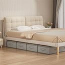 4PCS Large Capacity Under Bed Storage Bags Containers Space Saving Clothes Blanket Organizer Foldable Underbed Storages Bins