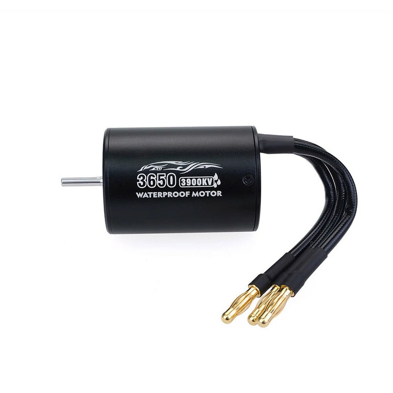 Surpass Hobby 3650 Waterproof 4Pole3.175mm Unsensed Brushless RC Car Motor+60A ESC For 1/8/10 Vehicle Models