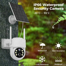 Hiseeu WTD714 4MP 2K HD Solar PTZ WiFi Security Camera PIR Motion Detection Color Night Vision Two-Way Audio IP66 Waterproof CCTV Surveillance Cameras iCSee APP