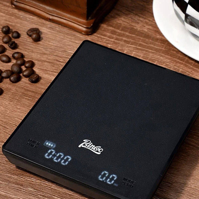 Bincoo Kitchen Coffee Scale With Timer Stand Electronic Digital Kitchen Scale High Precision LCD Electronic Scales