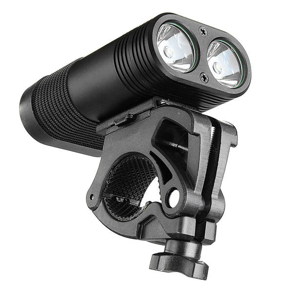 Bike Light Set 3000LM Double LED Bicycle Headlight Type-C Rechargeable with 4 Modes Taillight for MTB Road Bike