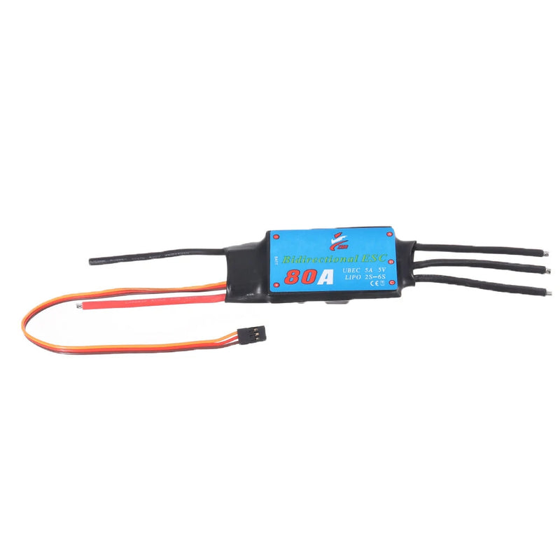 Double Sides Brushless ESC 20/30/40/50/60/80A Underwater Thruster RC Car Boat Parts