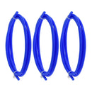 TWO TREES 3PCS 1Meters Blue PTFE Tube + 3 PC4-M6 Pneumatic Connector + 3 PC4-M10 Connectors for 3D Printer 1.75mm Filament