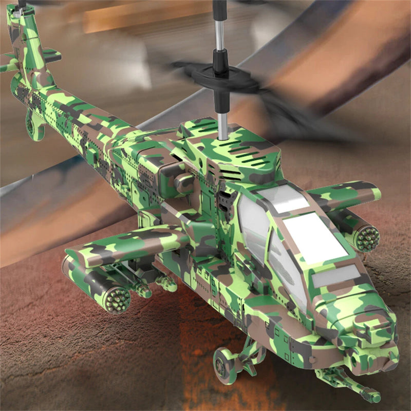 SQN-040 2.4G 3.5CH Apache AH-64 Armed Combat Remote Control Helicopter RTF