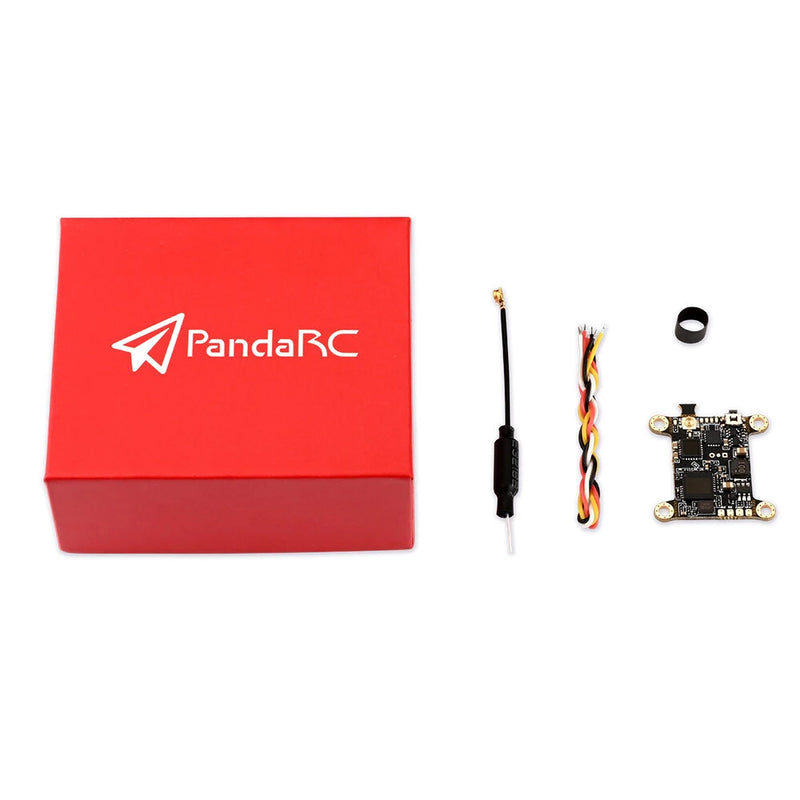 Lightweight PandaRC MINI X 400mW 40CH 6-36V FPV Transmitter Support OSD Parameter Adjustment 20mm Hole Spacing Image Transmission for FPV Racing Drones