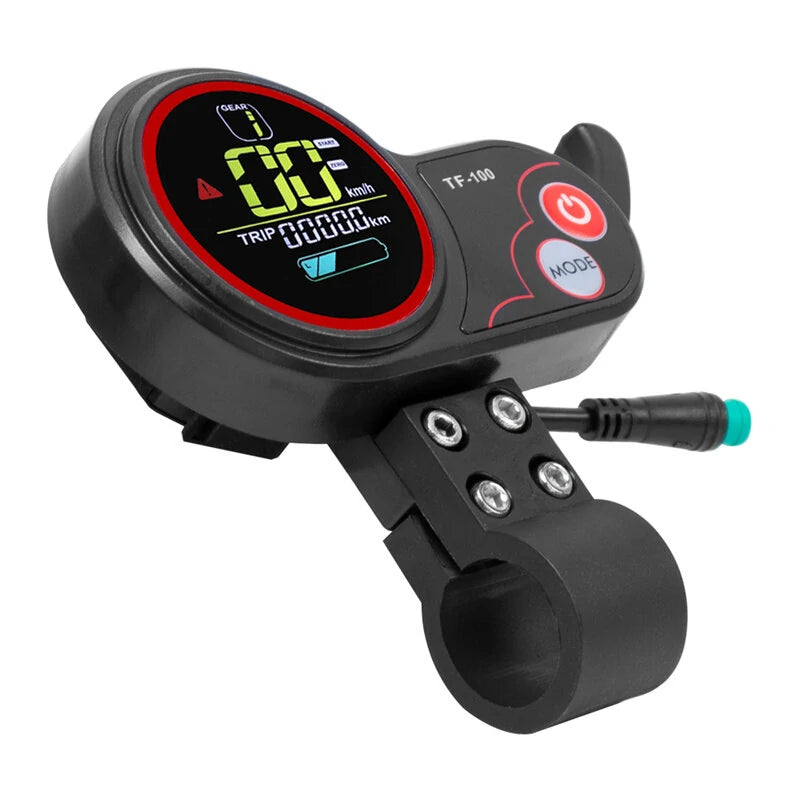 TF-100 36V-60V 5 Pin LCD Electric Scooter Universal Display For YUNLI JINGBO Controller LAOTIE TI30 ES19 ANGWATT T1 C1 F1 BOYUEDA KUGOO KUKIRIN DUOTTS TF100